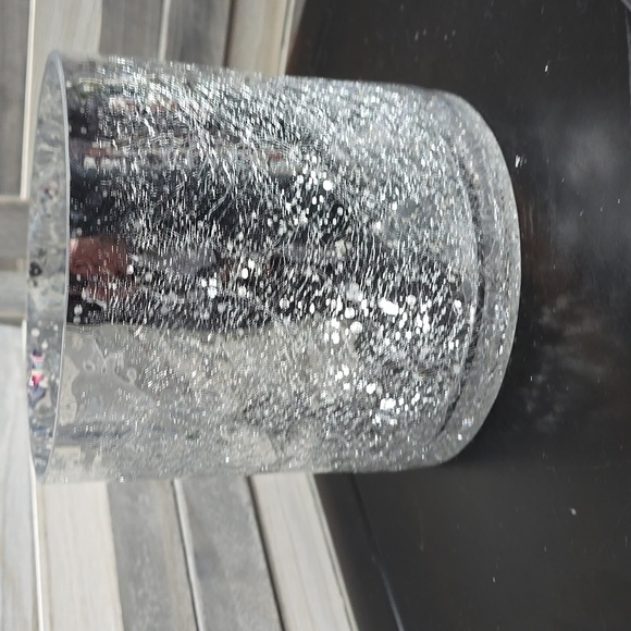 Silver Mercury Glass Candle Holder - Picture 3 of 8